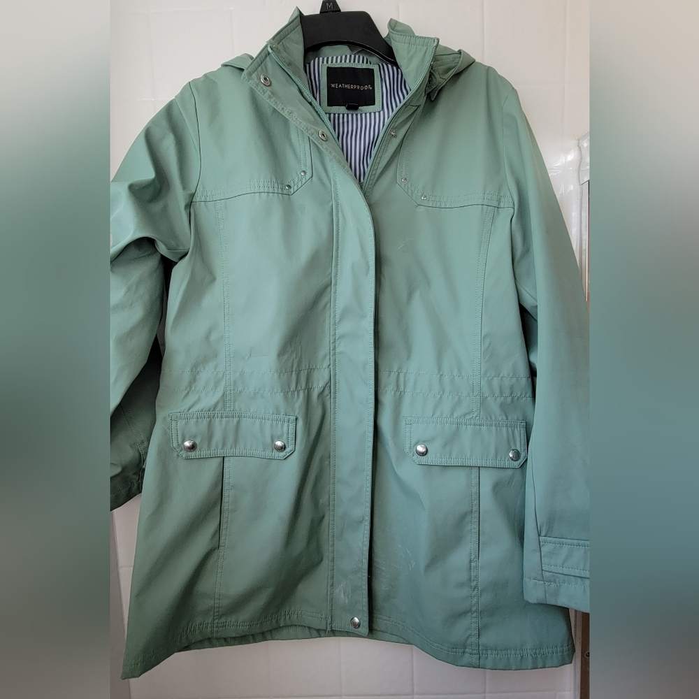Weatherproof Sage Utility Jacket